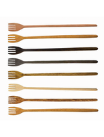Wooden Tasting Forks